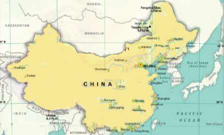 Map of China